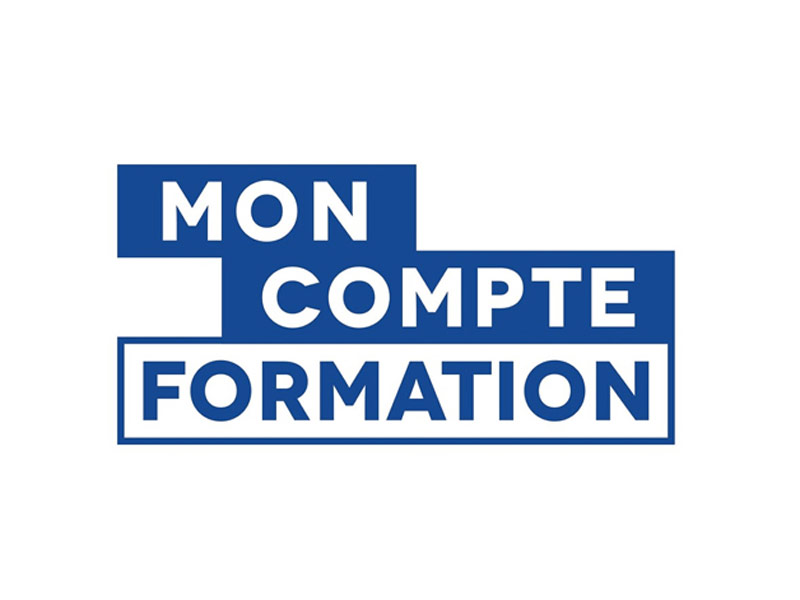 Logo CPF, attestant l’éligibilité des formations de NextUp Formation au Compte Personnel de Formation.