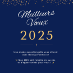 Vœux 2025 NextUp Formation - Formations et certifications pour réussir cette année.